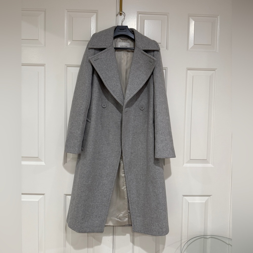 Aritzia babaton coat grey size S.
